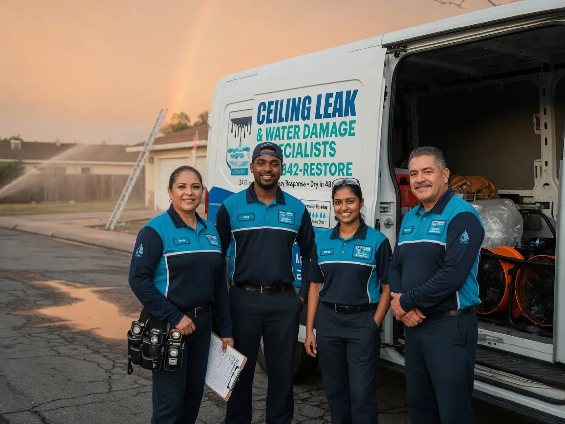 Ceiling Leak Cleanup company in Santa Rosa, TX